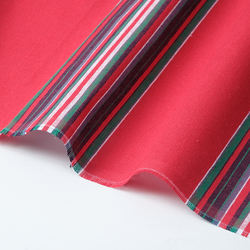 China factory red Xiebelane-Trational Shangaani Fabric Striped fabric Sarong fabric