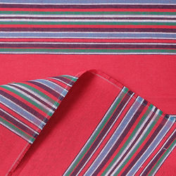 China factory red Xiebelane-Trational Shangaani Fabric Striped fabric Sarong fabric