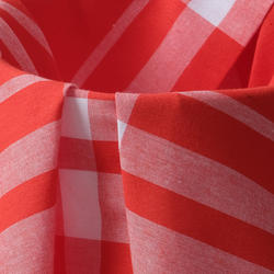 2023 Wholesale Super Soft Red Woven Yarn Dyed T/C 65/35 yarn dyed check Stewart Plaid Checked Lining Fabrics For Shirts